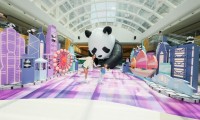 新港城中心 MOST-Venturous 熊猫游·蓄势待发！巨型充气熊猫首度登港